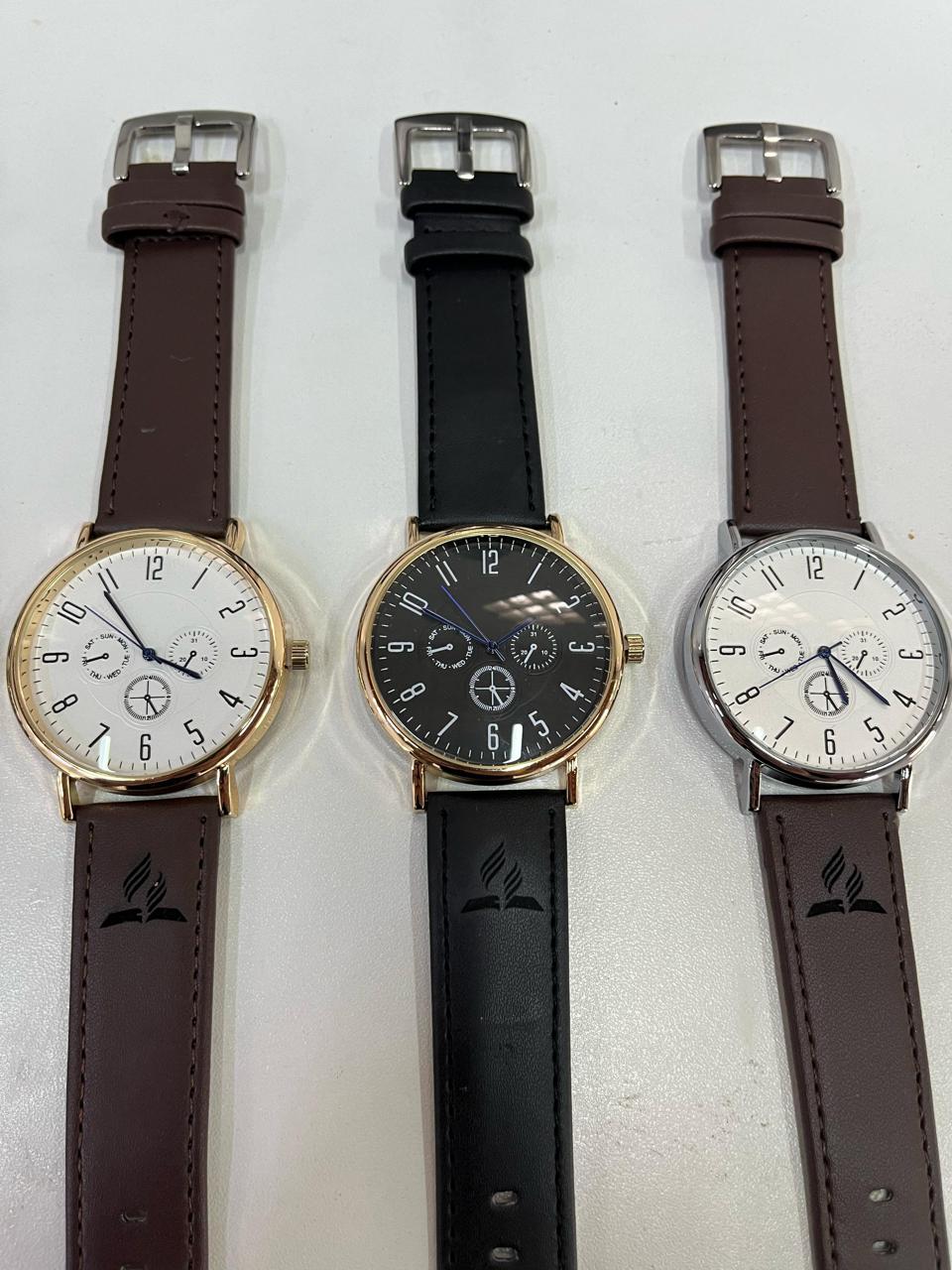 Relógio Pulseira de Couro